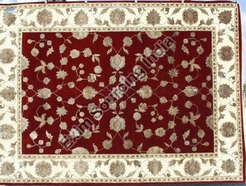 Hand Knotted Silk Carpet