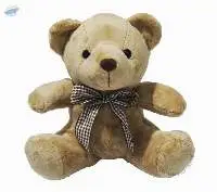 Bear With Ribbon Square