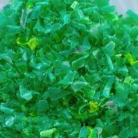 Green Hot Wash Pet Flakes