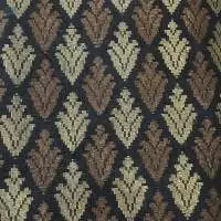 Silk Jacquard Dyed Black Colour