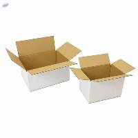 White Corrugated Box