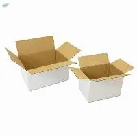 White Corrugated Box