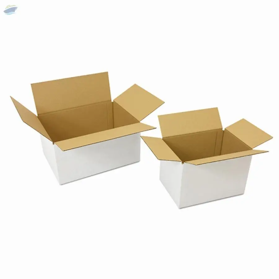 White Corrugated Box