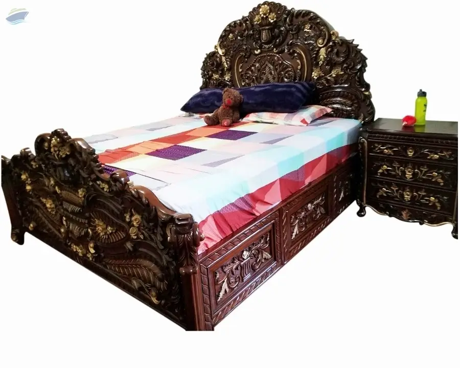 Wooden Bed