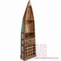 Retro Reclaimed Wood Bookshelf