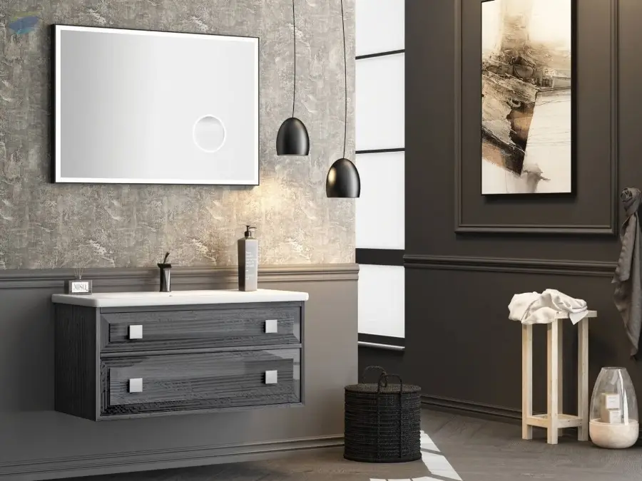 Natuzzi 100 Anthracite Bathroom by Gold Banyo. Supplier from