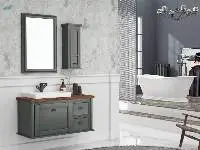 Blanc 110 Anthracite Bathroom Cabinet