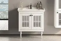Vadenda 80 White Bathroom Cabinet