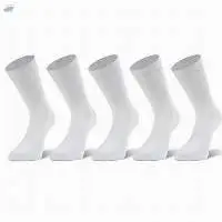 White School Socks