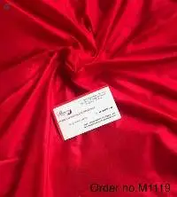 Red Plain Silk 50gm Width 44"