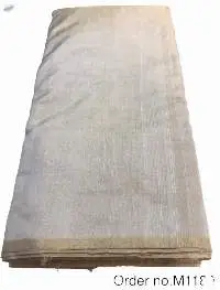 Gold Tissue Raw Silk 105gm Width 44"