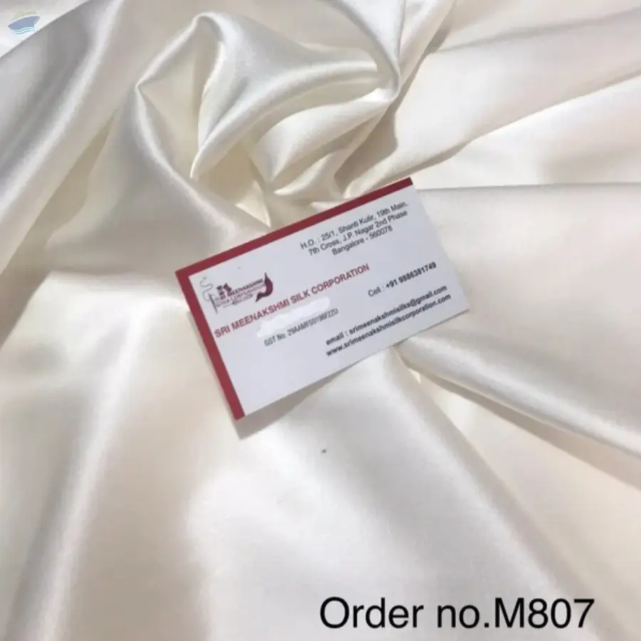 Silk Satin Lycra 93gsm Width 54"