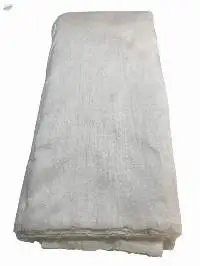 Raw Silk 100 Gram Width 44" ( RFD, dull white)