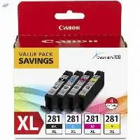 Canon CLI-281 XL BKCMY 4-Color Ink Tank