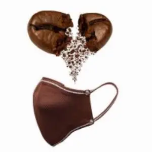 Washable and Reusable Coffee Mask