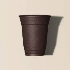 Single-use Custom Cup Made Of Coffee Grounds