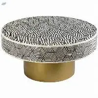 Bone Inlay Cocktail Table