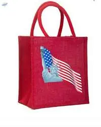 Coloured Jute Bag