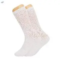 Diabetic Crew Socks with Full Cushioned Sole