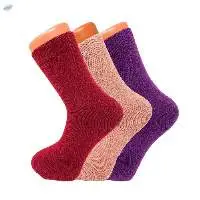 Thermal Crew Socks for Winter Lambs Wool