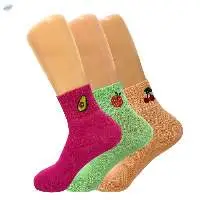 Fruit Embroidered Ankle Socks