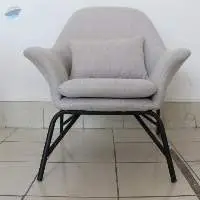 Lcs345 Metal Frame Lounge Chair