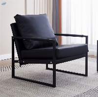 Fabric or leather Lounge Chair