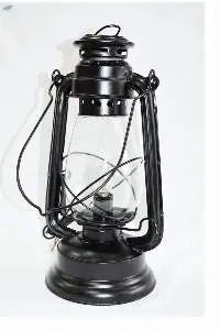 SPHINX Vintage Iron Electric Lantern Matte Black