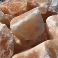 Orange Rock Salt Lumps