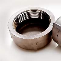Threaded Stainless Steel Cap
