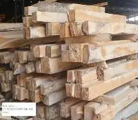 Teak Clean Cut And Square Logs
