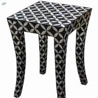 Bone Inlay Study Table