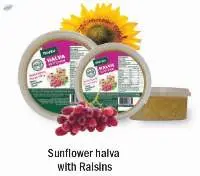 Sunflower Halva With Raisins
