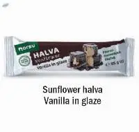 Sunflower Halva Vanilla In Glaze Packed 85g