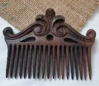 Ajeng/Rose Wood/Wooden Comb/Handmade
