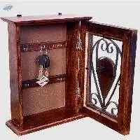 Wood Valentine Key Box