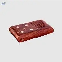 Wooden Cigarette Case Holed