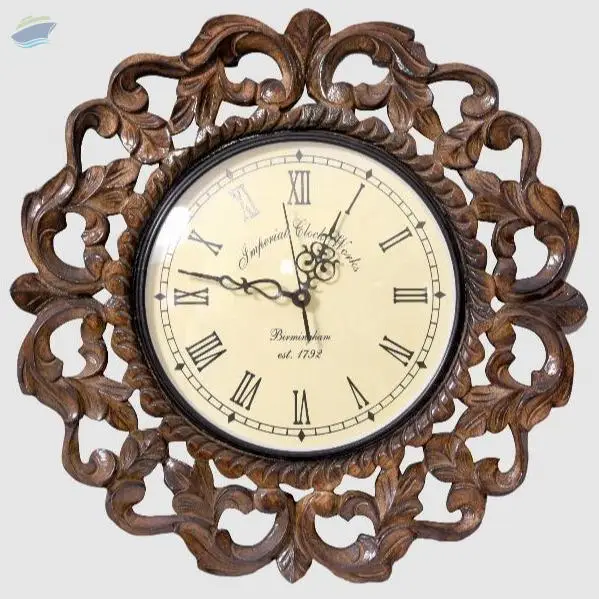 Wooden Design Wall Clock