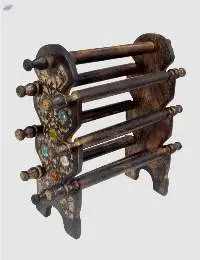 Wooden Eight Sticks Bangle Stand