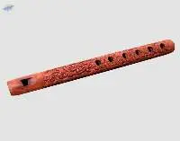 Wooden Carved Flute