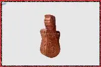 Wooden Carved Guitar Puzzle Box
