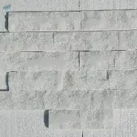 Smokey White Marble Split Face