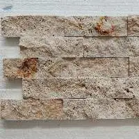Rustic Travertine Split Face  (5x15 cm)