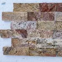 Sunset Travertine Split Face  (5x15 cm)