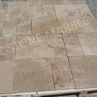 Rustic Travertine Tumbled French Pattern Set