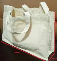 Cotton Canvas Tote Bag