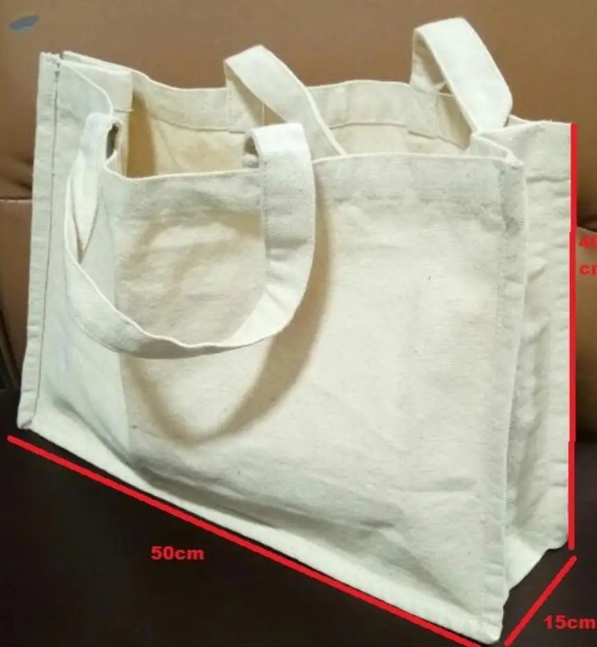 Cotton Canvas Tote Bag