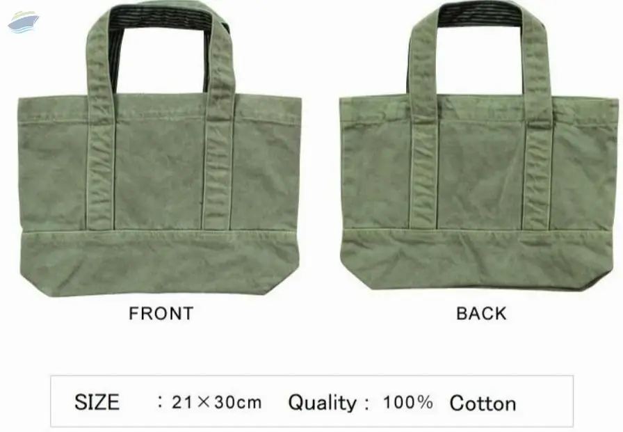 Cotton Canvas Tote Bag (TT-B313181)