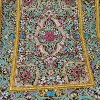 Jewel Zari Stone Work Wall Hanging/Jewel Carpet