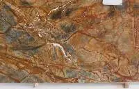 Rainforest Brown Marble Slabs